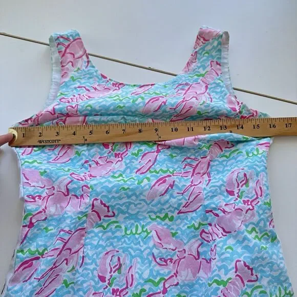 Lilly Pulitzer Pink and Blue Mini Dress - Picture 10 of 12